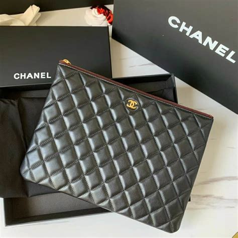 chanel o pouch price|chanel bag sizes and prices.